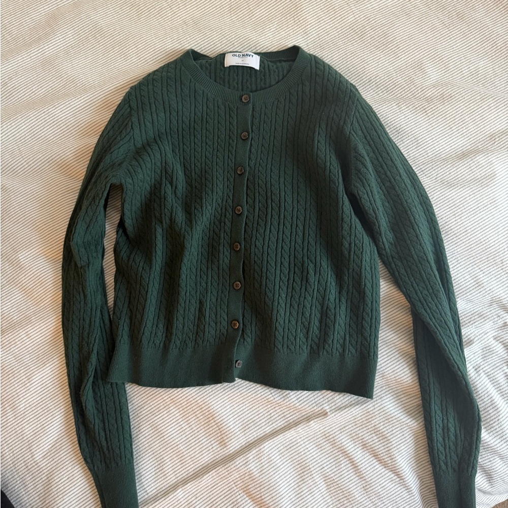 Old Navy Forest Green cardigan